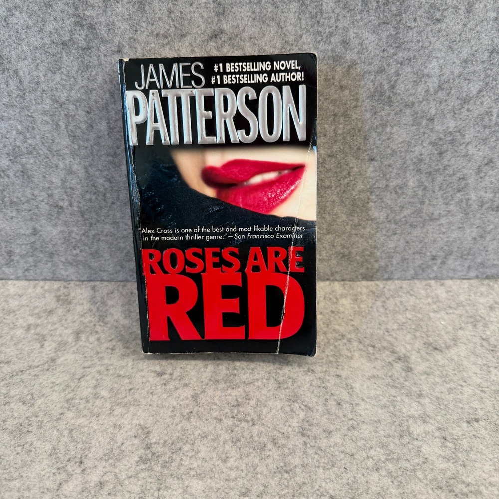 Roses Are Red by James Patterson, Book 6 Alex Cross series, Paperback